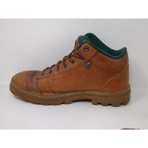 Vintage Y2K Skechers Chunky Ankle Boots Leather Lace Up Brown Shoes Mens Size 9‎ main image 7